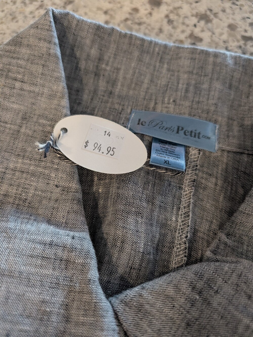 Le Paris Petit Pure Linen Swing Jacket - Picture 5 of 5